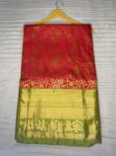 Patola Silk Saree - Red and Black 1