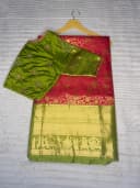 Patola Silk Saree - Red and Black 3