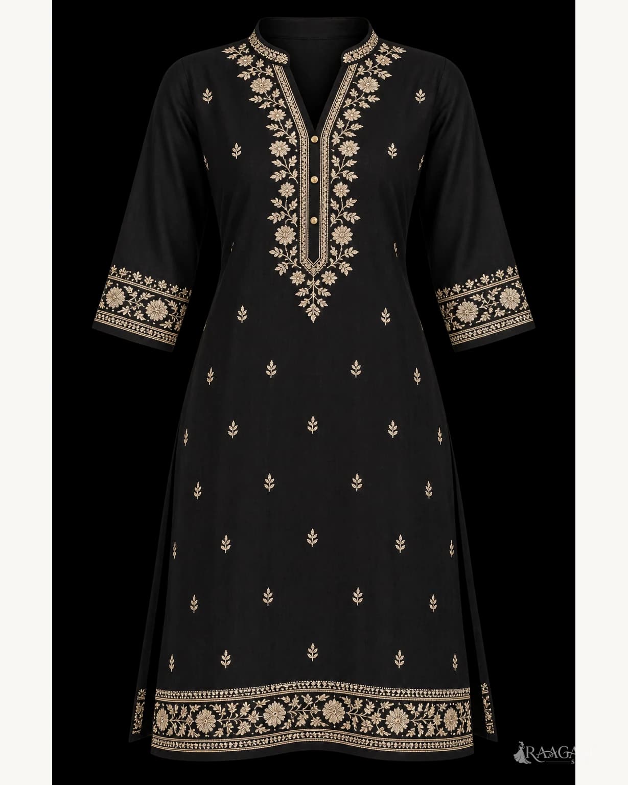 BLACK KURTHI